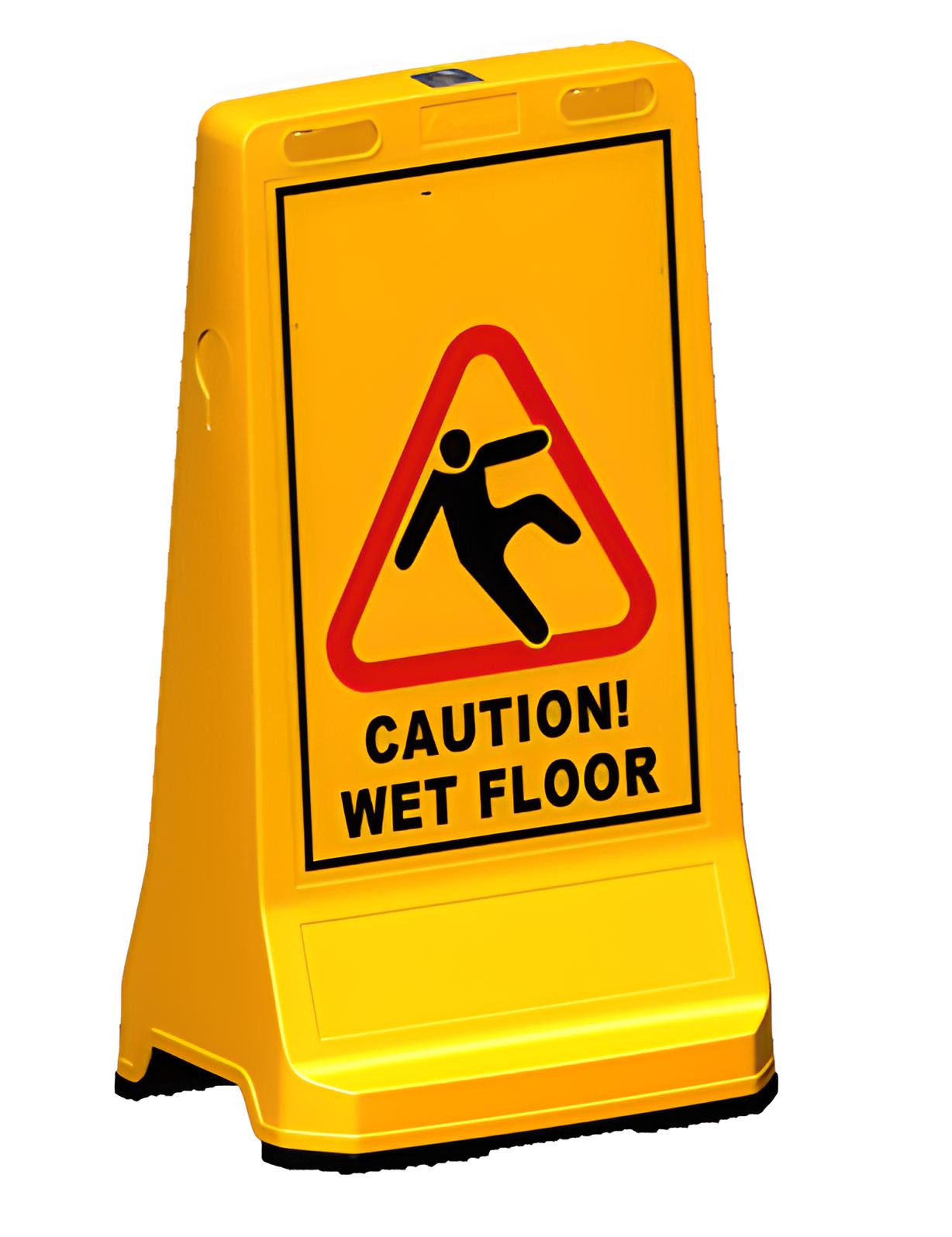 12421 DB R A Balise Wet floor 07 KG H: 90cm